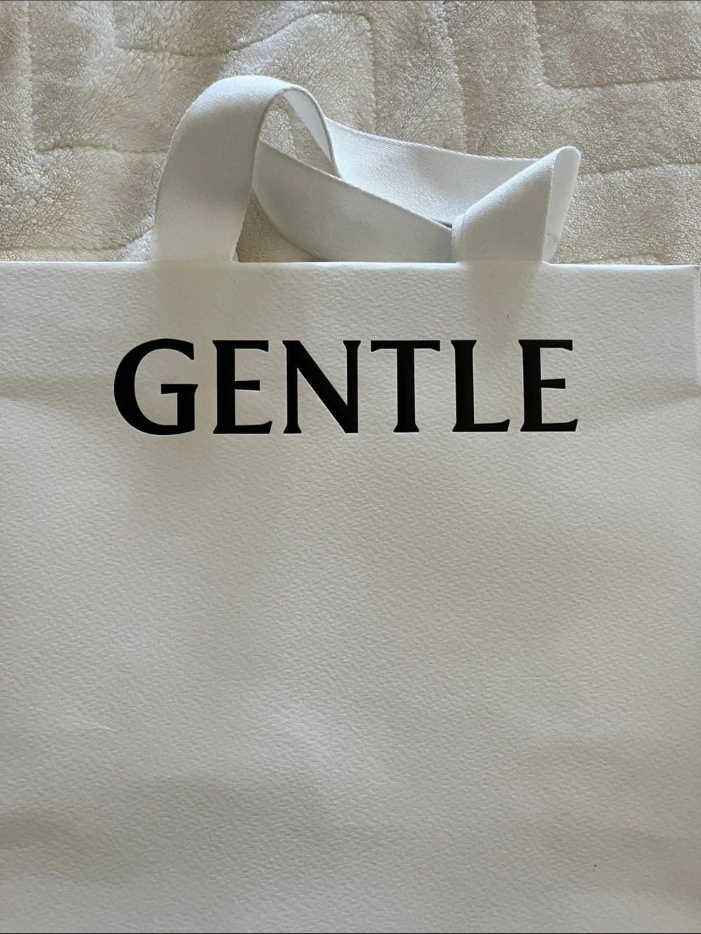 Gentle Monster Box and Shopping Bag